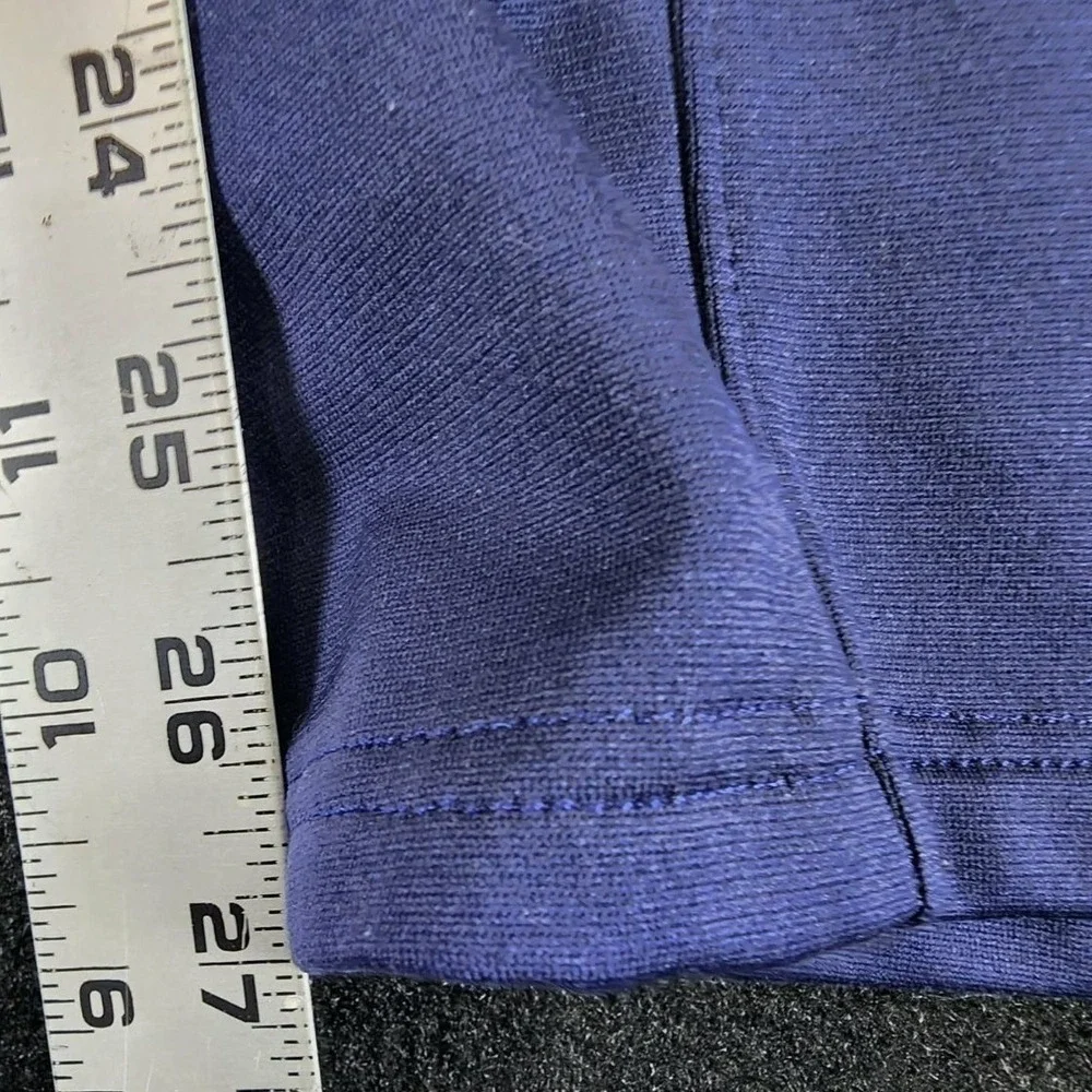 Under Armour Warm Ups Navy L active‎ pants zipper bottom